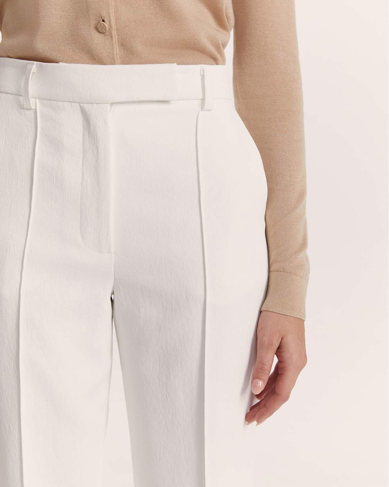 Dharma Wide Leg Pant in ALABASTER