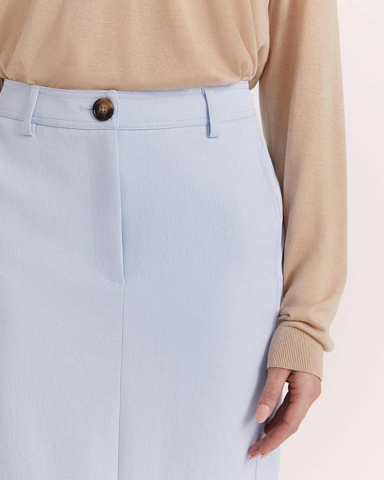 Dharma Midi Skirt in LIGHT BLUE