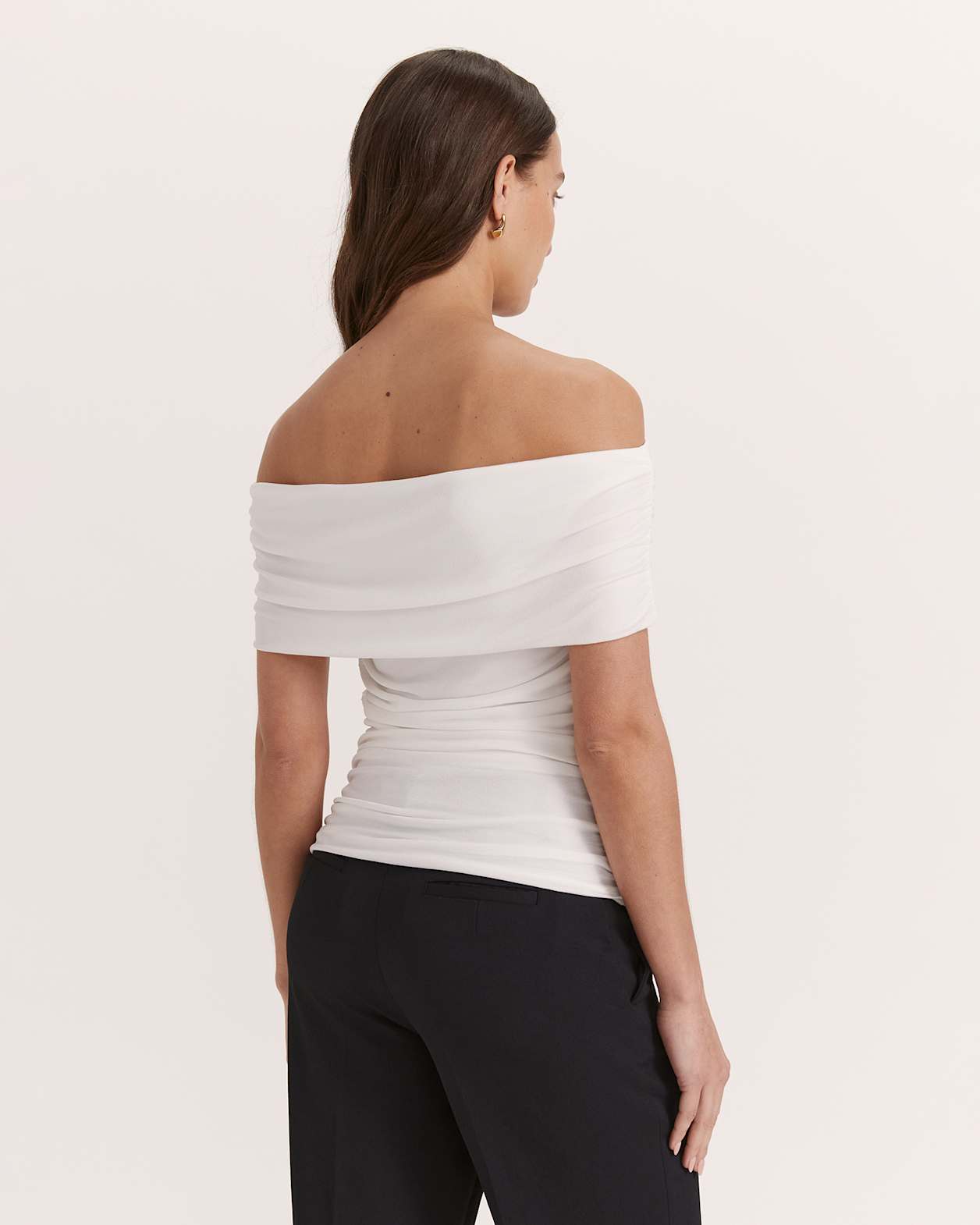 Ira Off Shoulder Top in IVORY