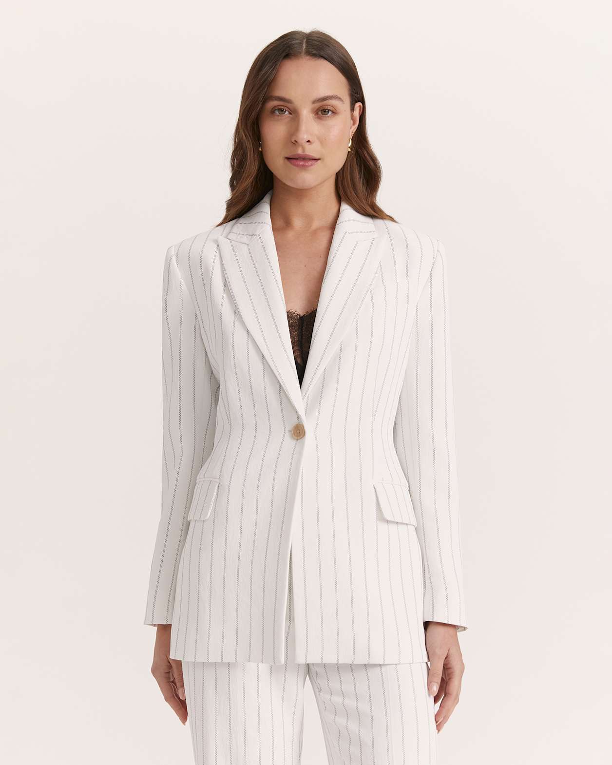 Dharma Pinstripe Blazer in PINSTRIPE