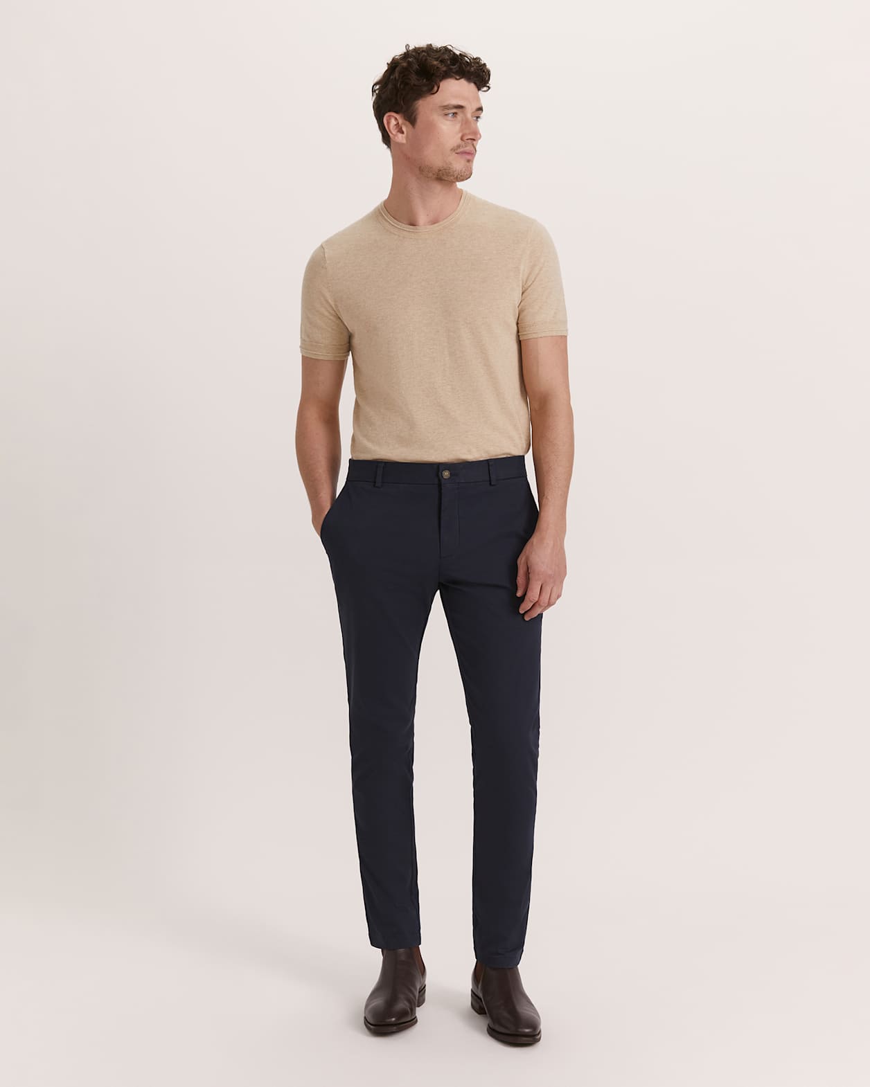 Mills Stretch Chino in NAVY