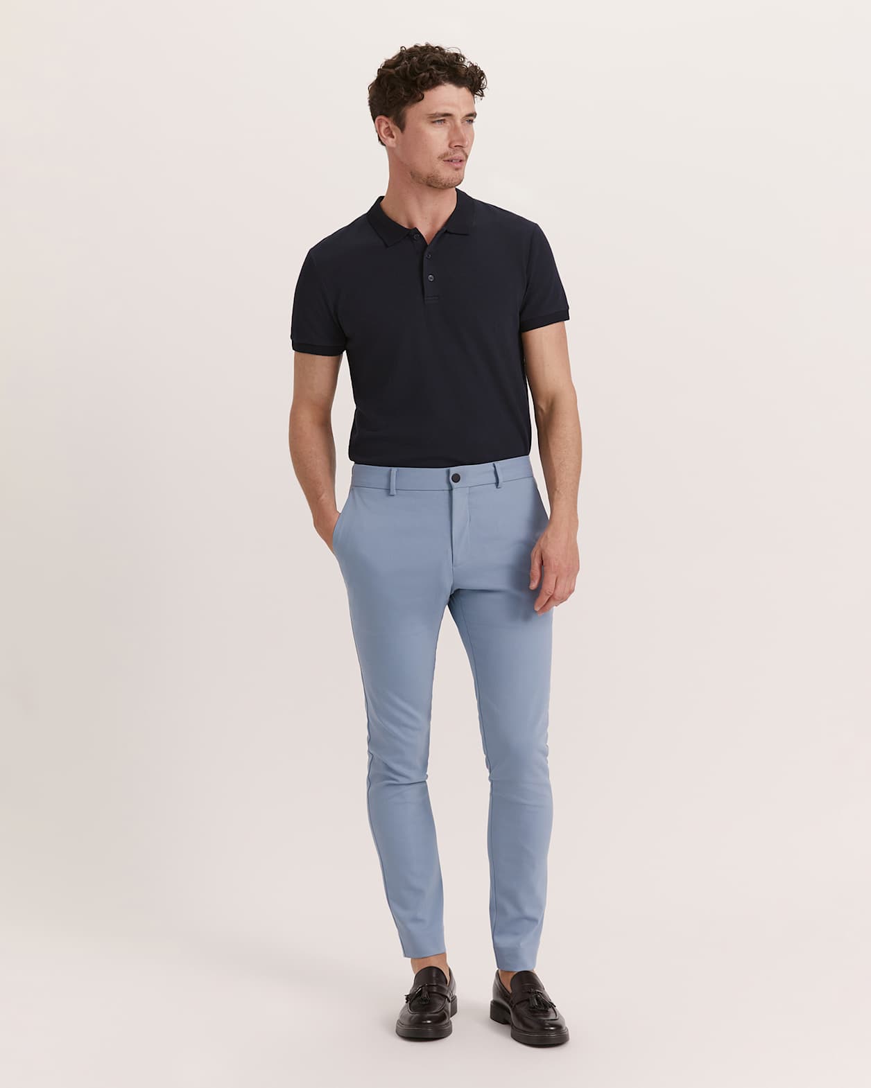 Judd Slim Dress Chino Pant in DUSK