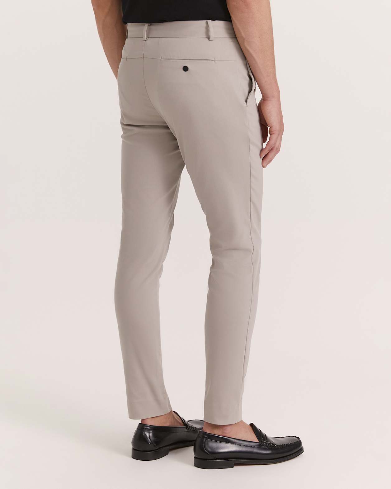 Judd Slim Dress Chino Pant in ASH
