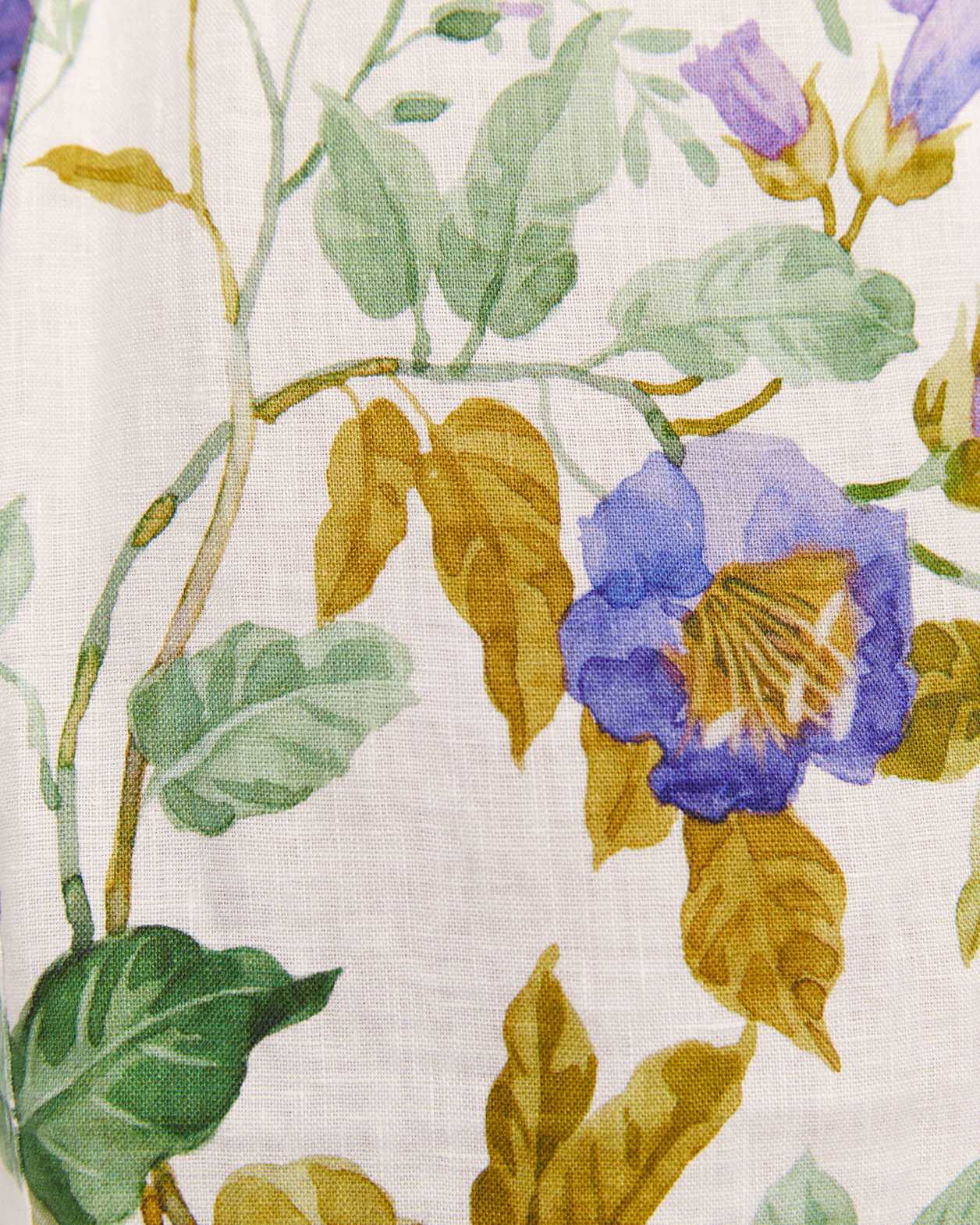 Wildflower Linen Mini Dress in MULTI