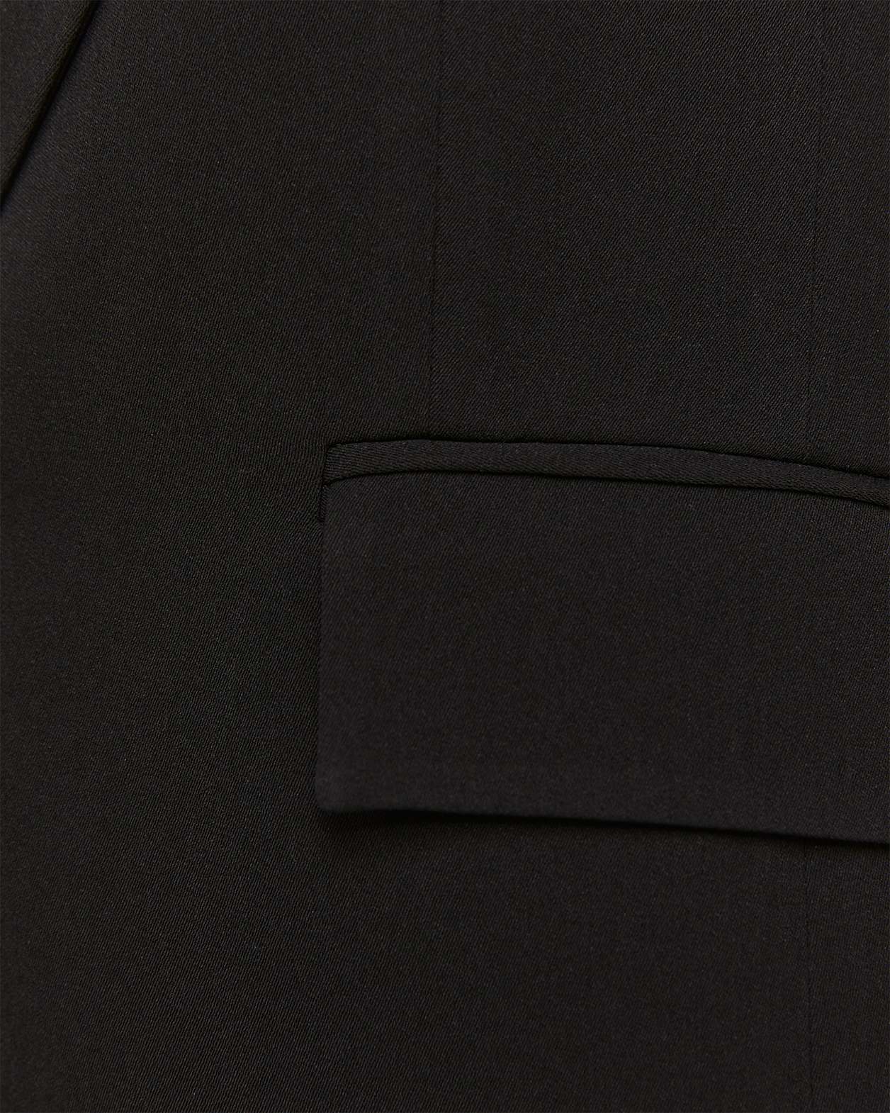 Isabella Longline Blazer in BLACK