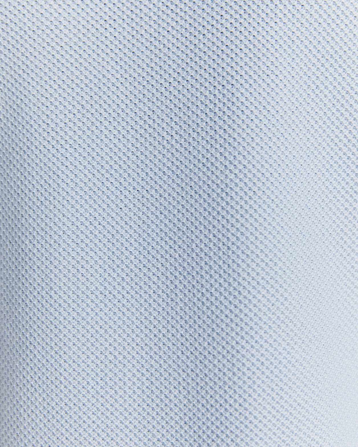 Como Cotton Knit Tee in LIGHT BLUE