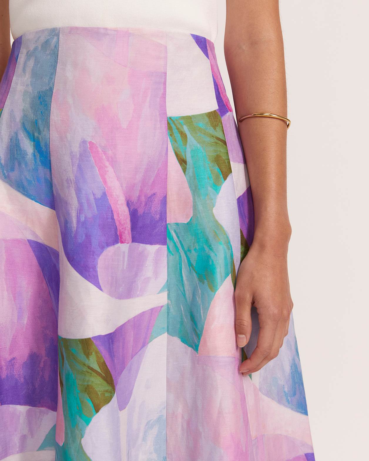 Calla Lilly Skirt in MULTI