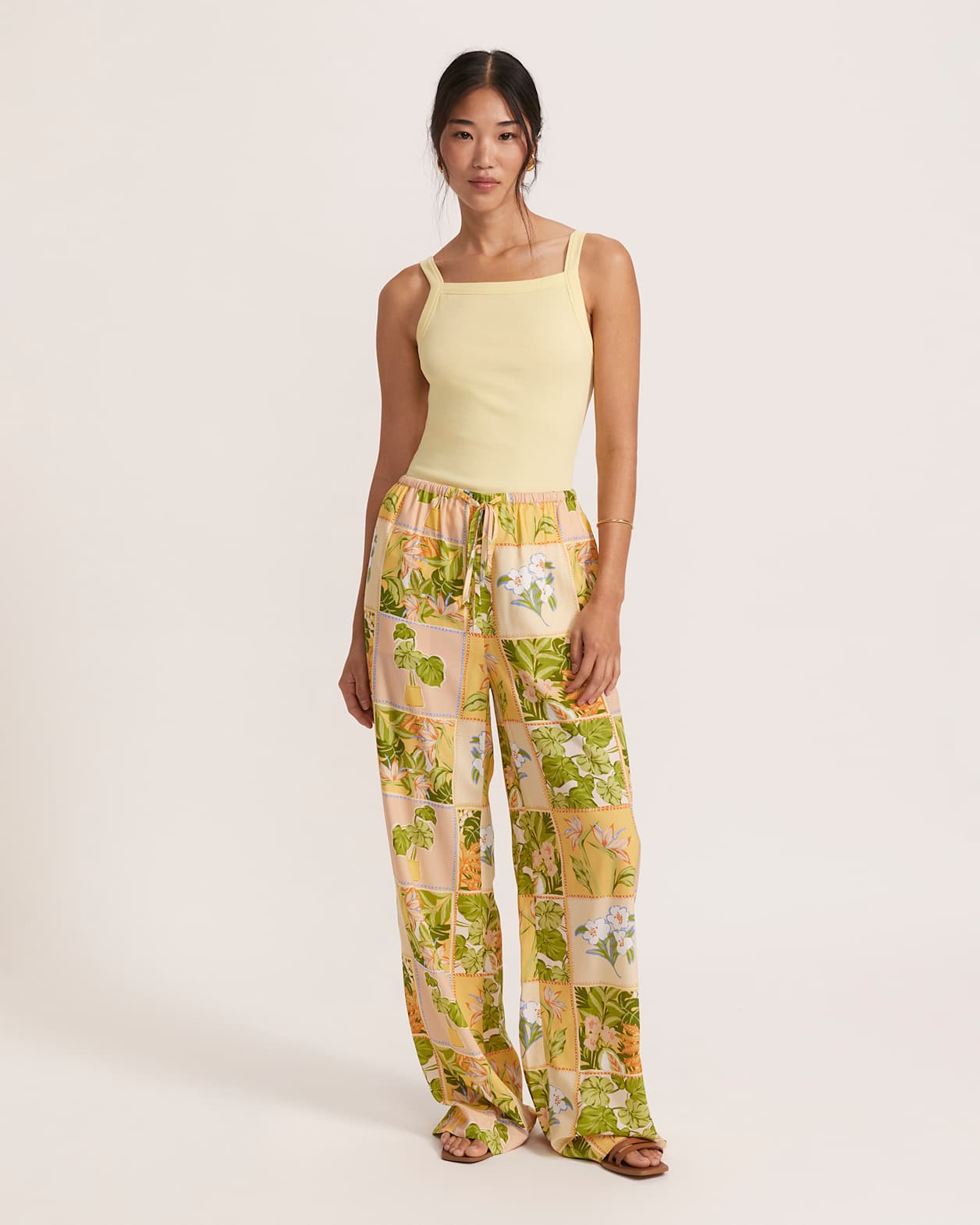 Paloma Wide Leg Pant in MULTI