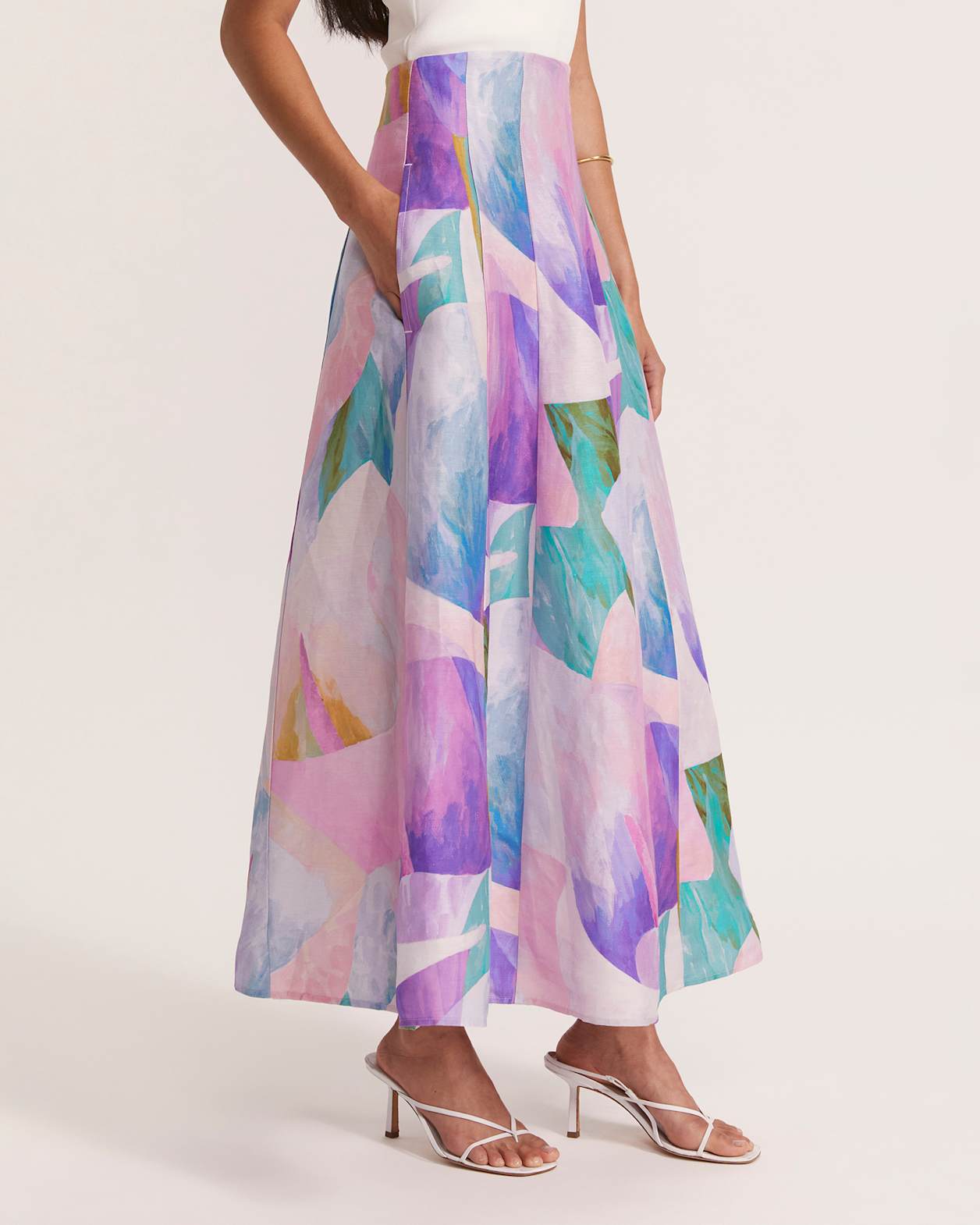 Calla Lilly Skirt in MULTI