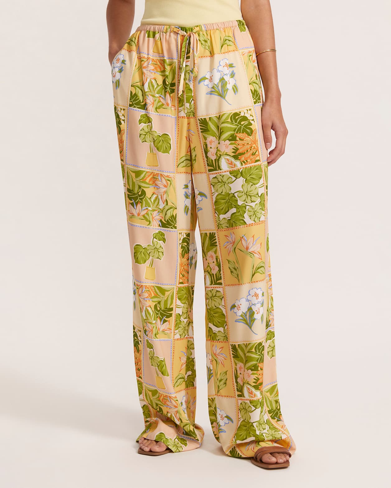 Paloma Wide Leg Pant in MULTI