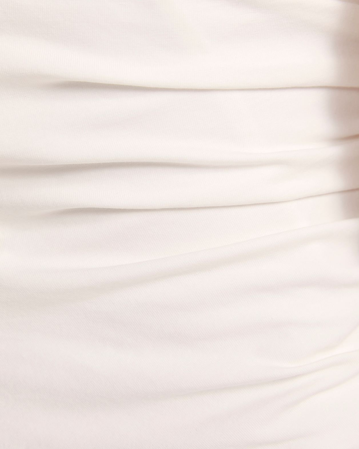 Reagan Rouched Top in WHITE