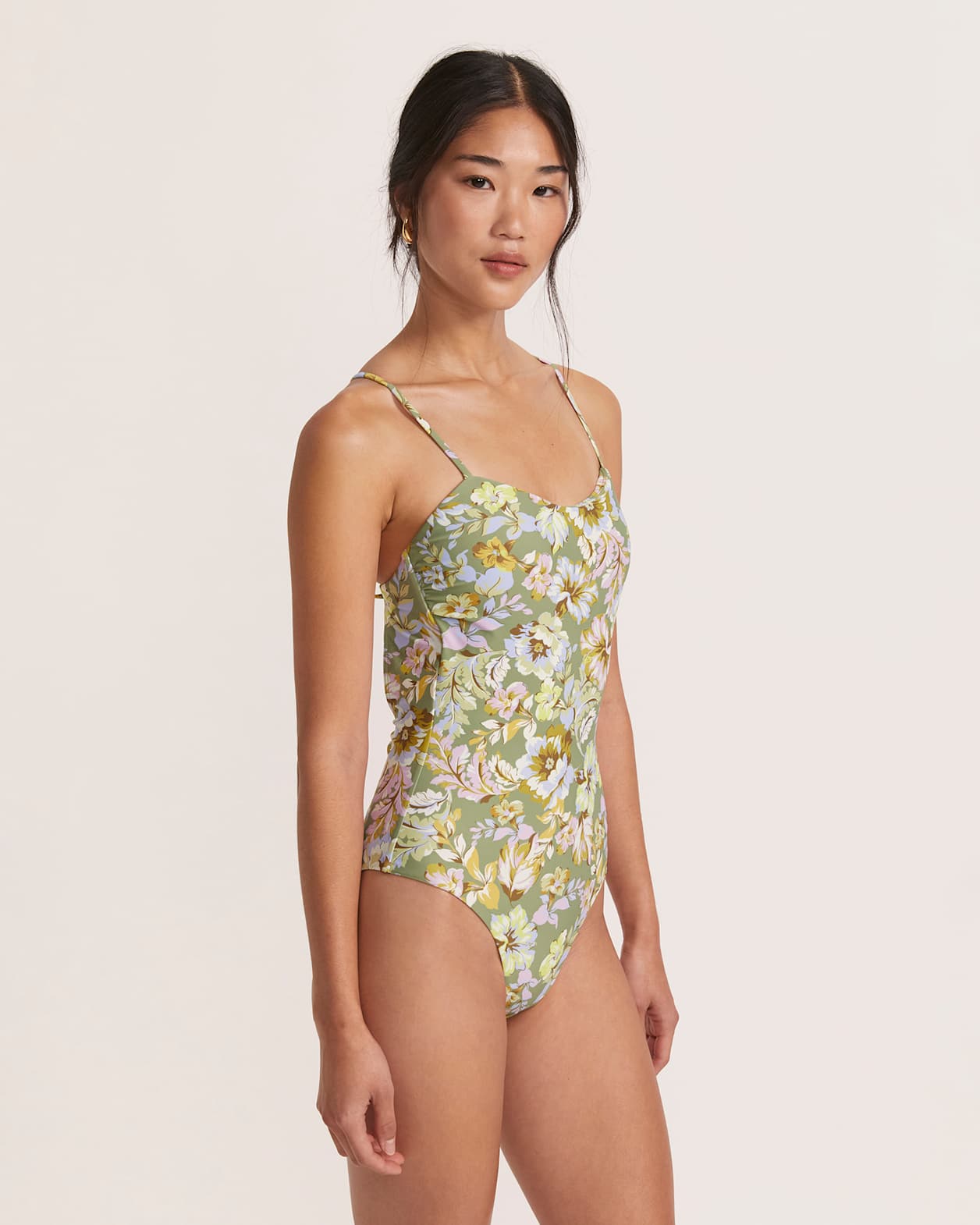 Bouquet One Piece Swimsuit in MULTI