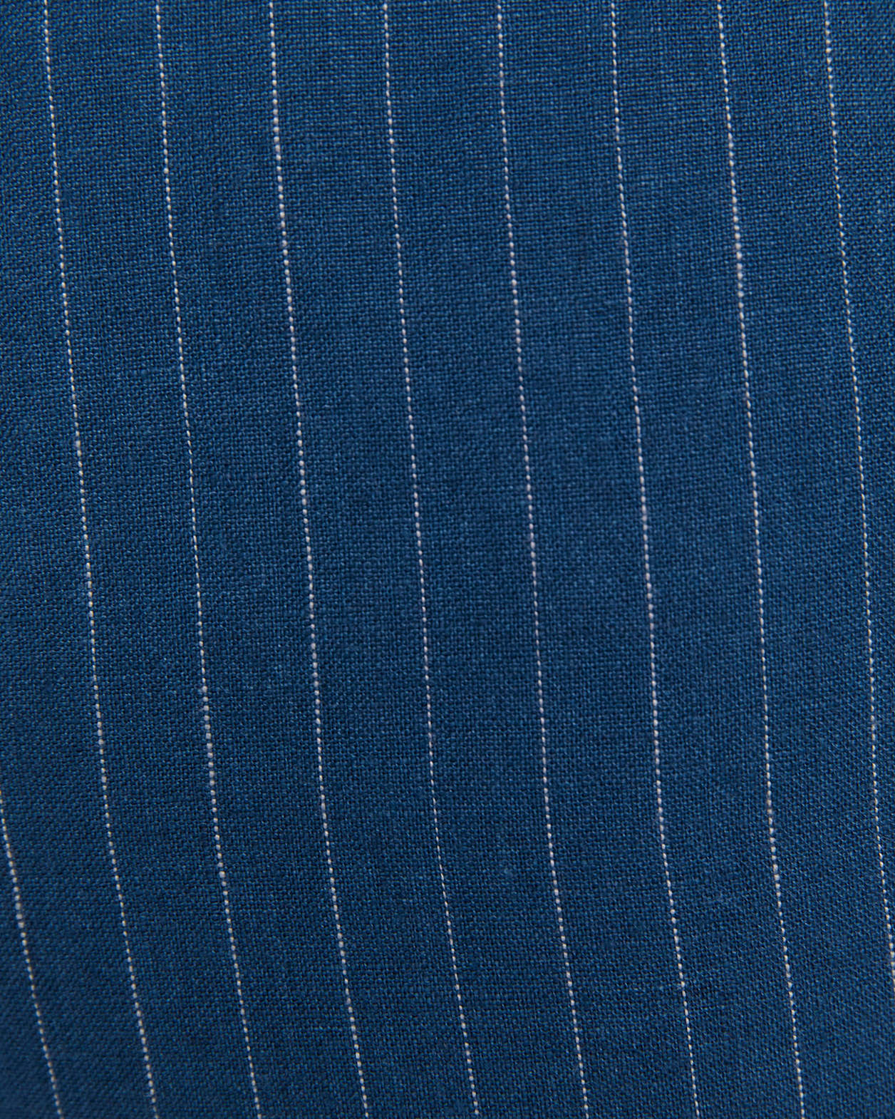 Luca Linen Striped Short in DARK BLUE