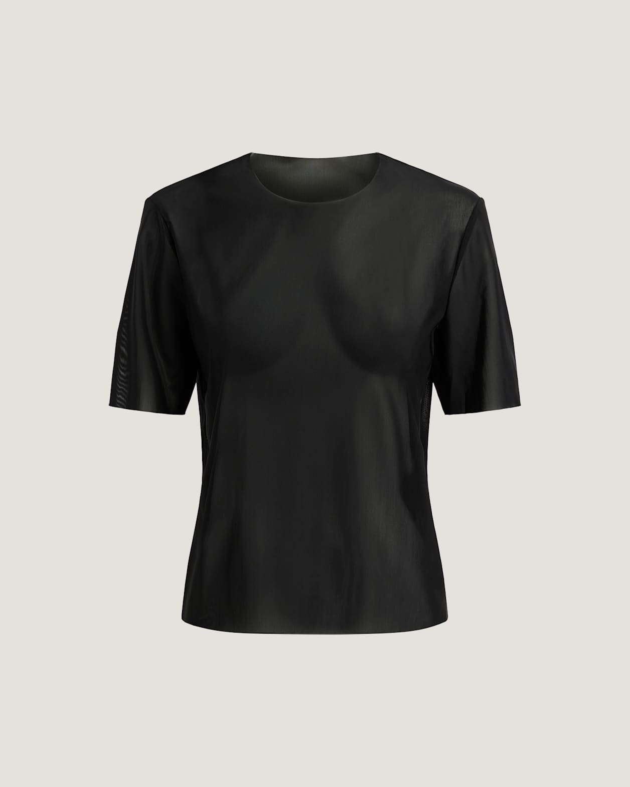 Mackenzie Short Sleeve Tee in BLACK