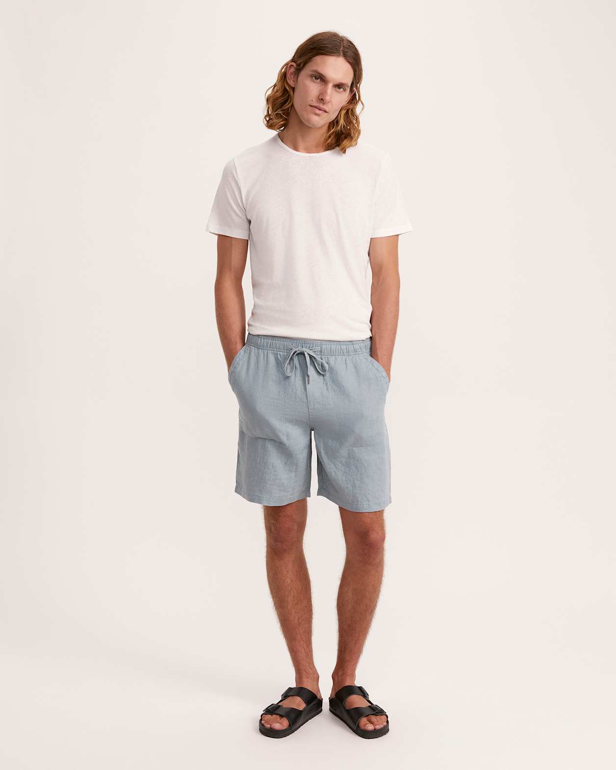 Kent Linen Short in MIST