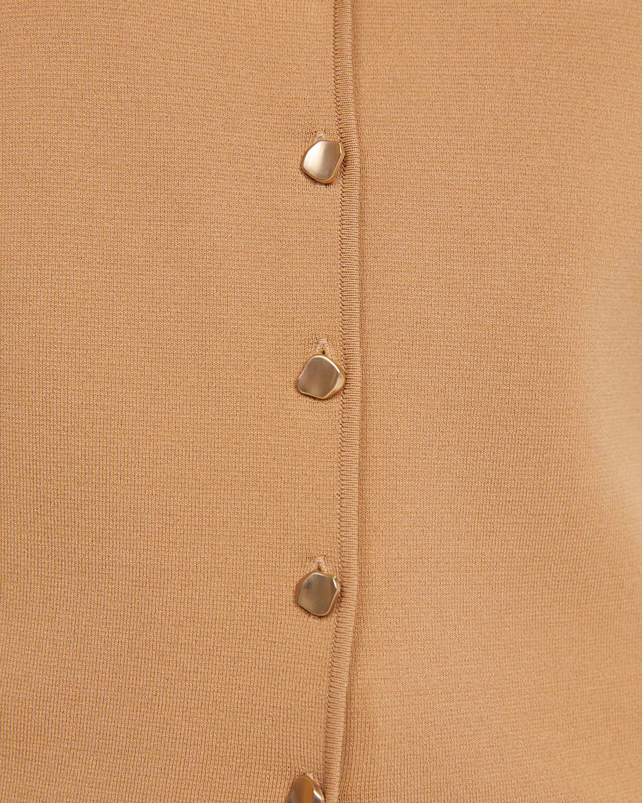 Vera Knit Vest in GOLD