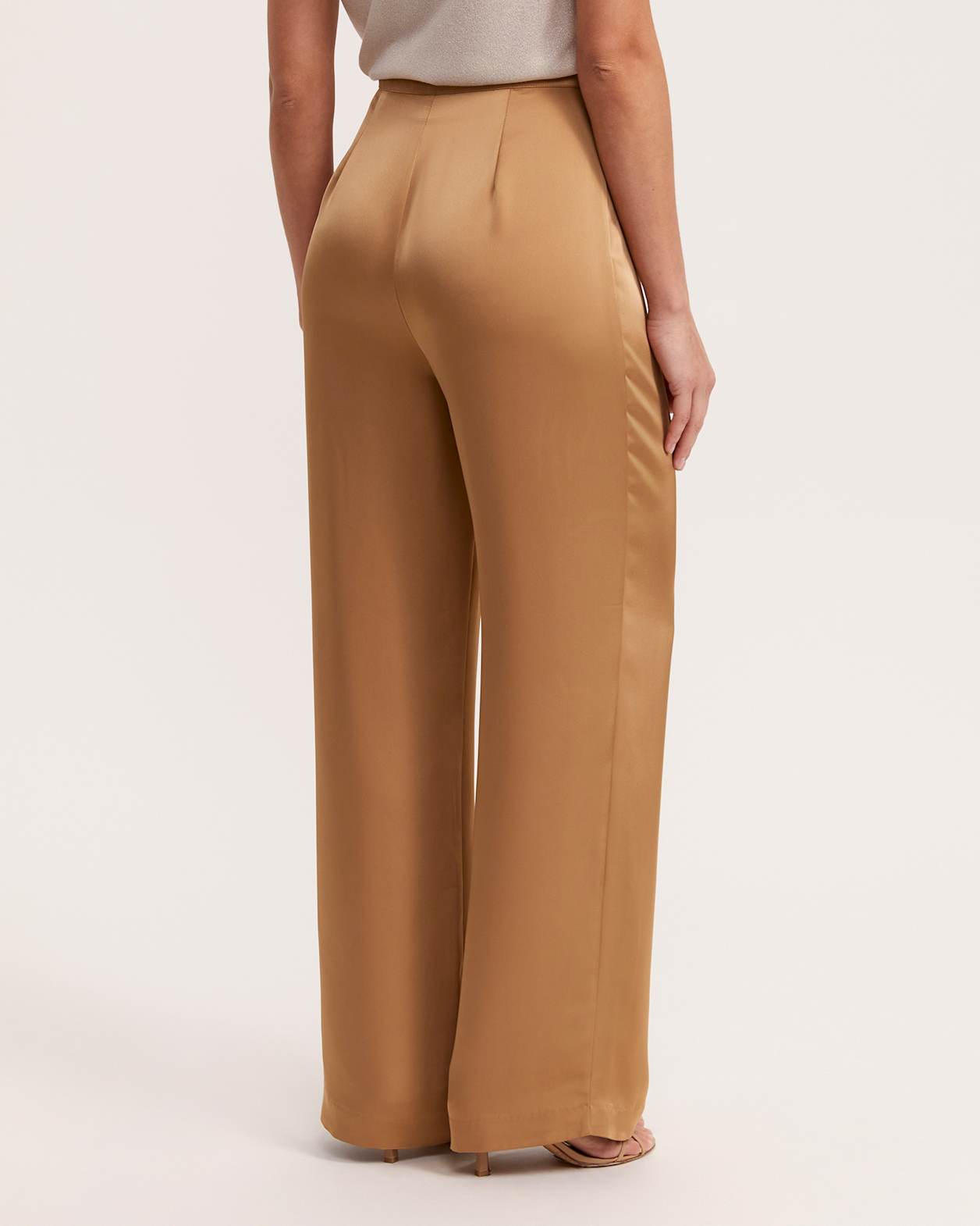 Jayde Wide Leg Pant in GOLD