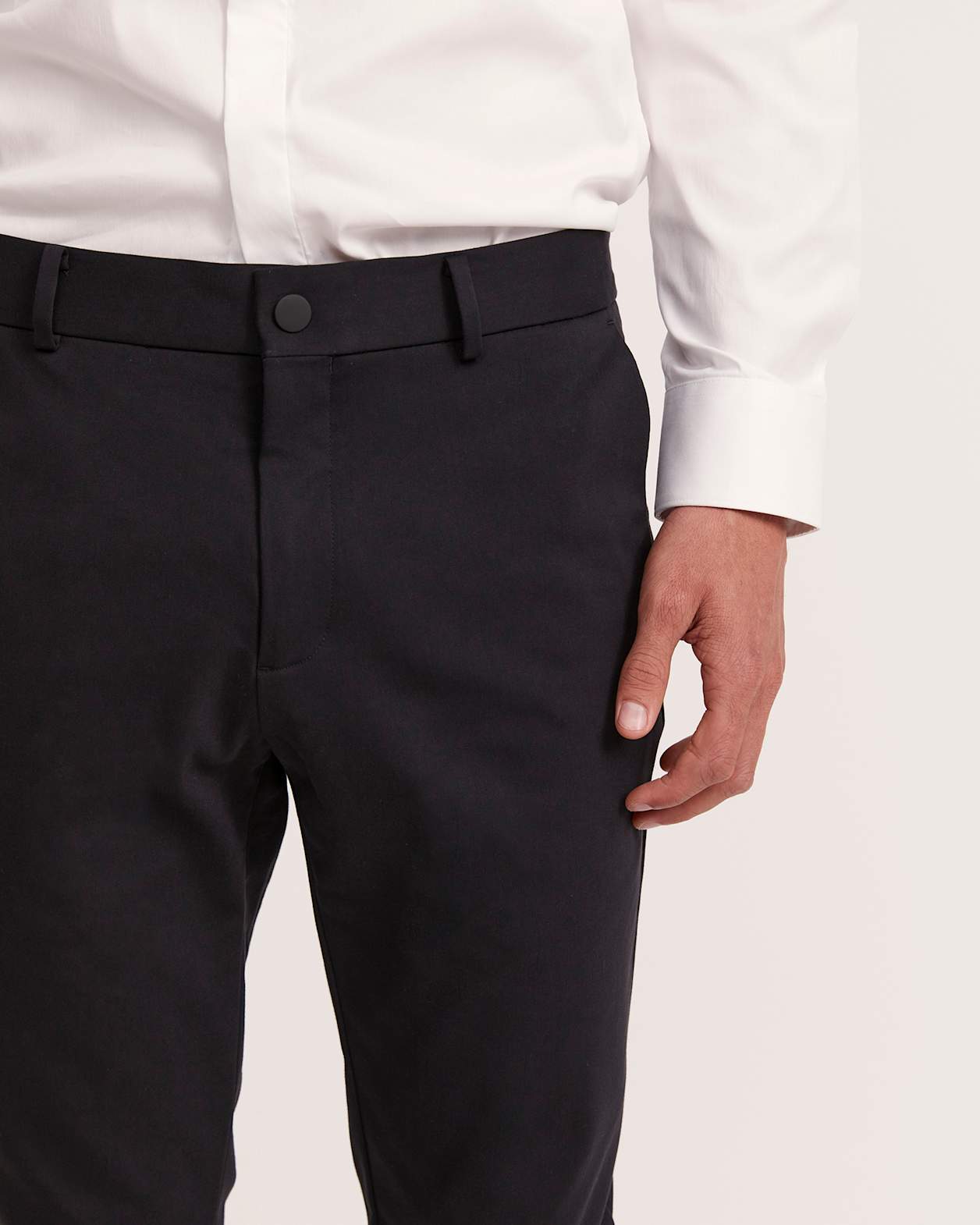 Judd Slim Dress Chino Pant in BLACK