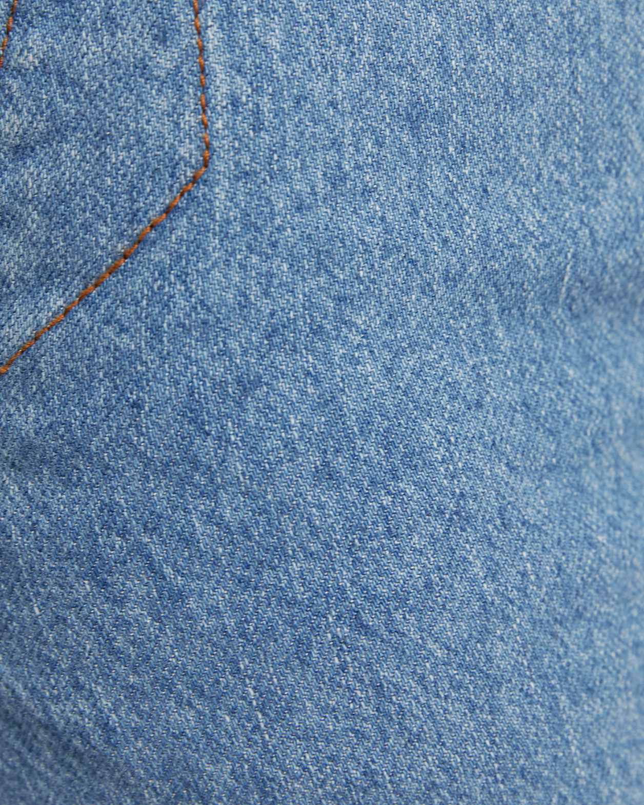 Cara Wide Leg Jean in MID BLUE