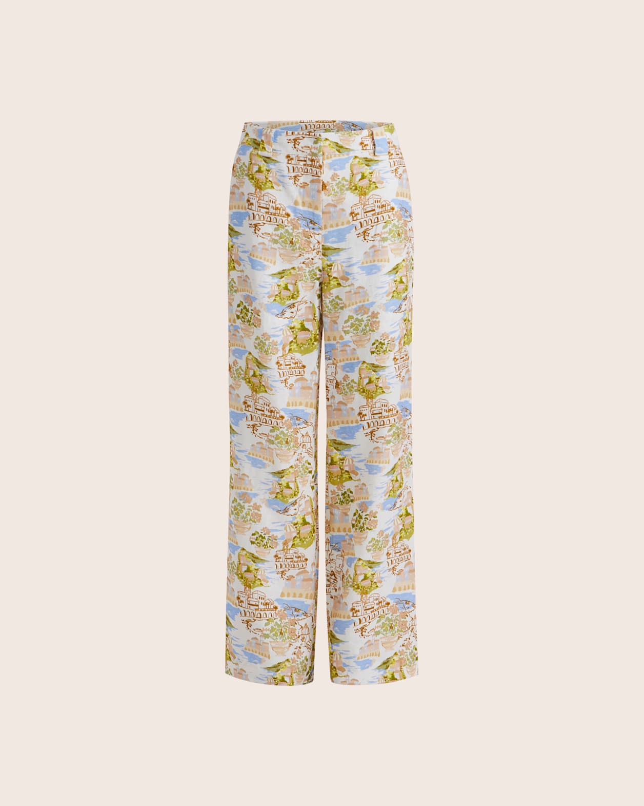 Juliette Linen Pant in MULTI