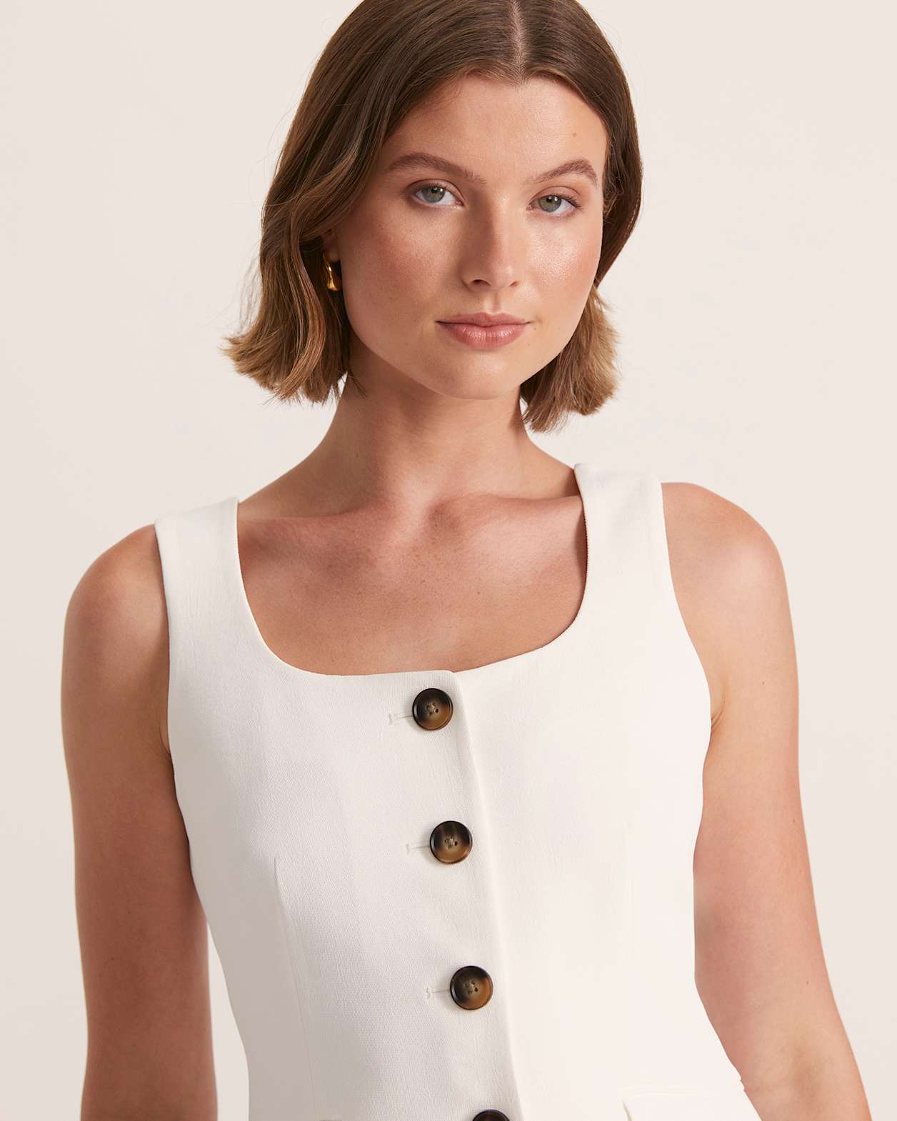 Dharma Safari Bodice in ALABASTER