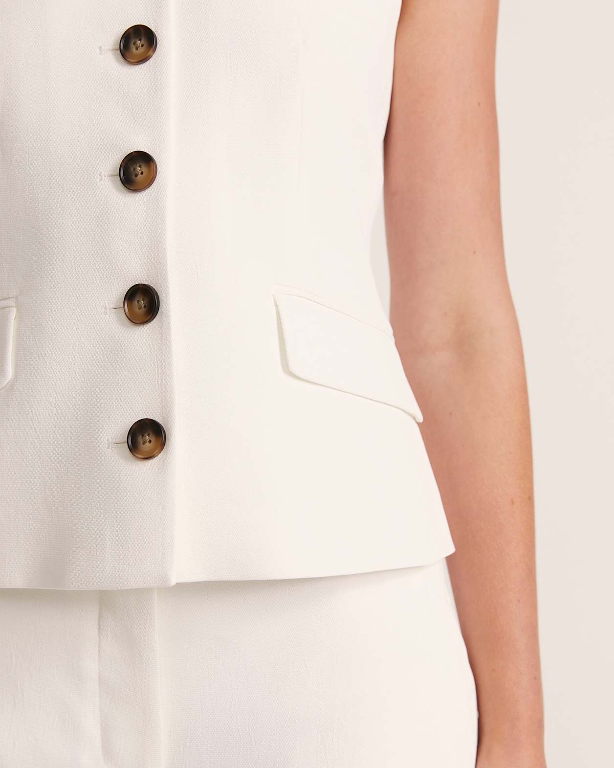 Dharma Safari Bodice in ALABASTER