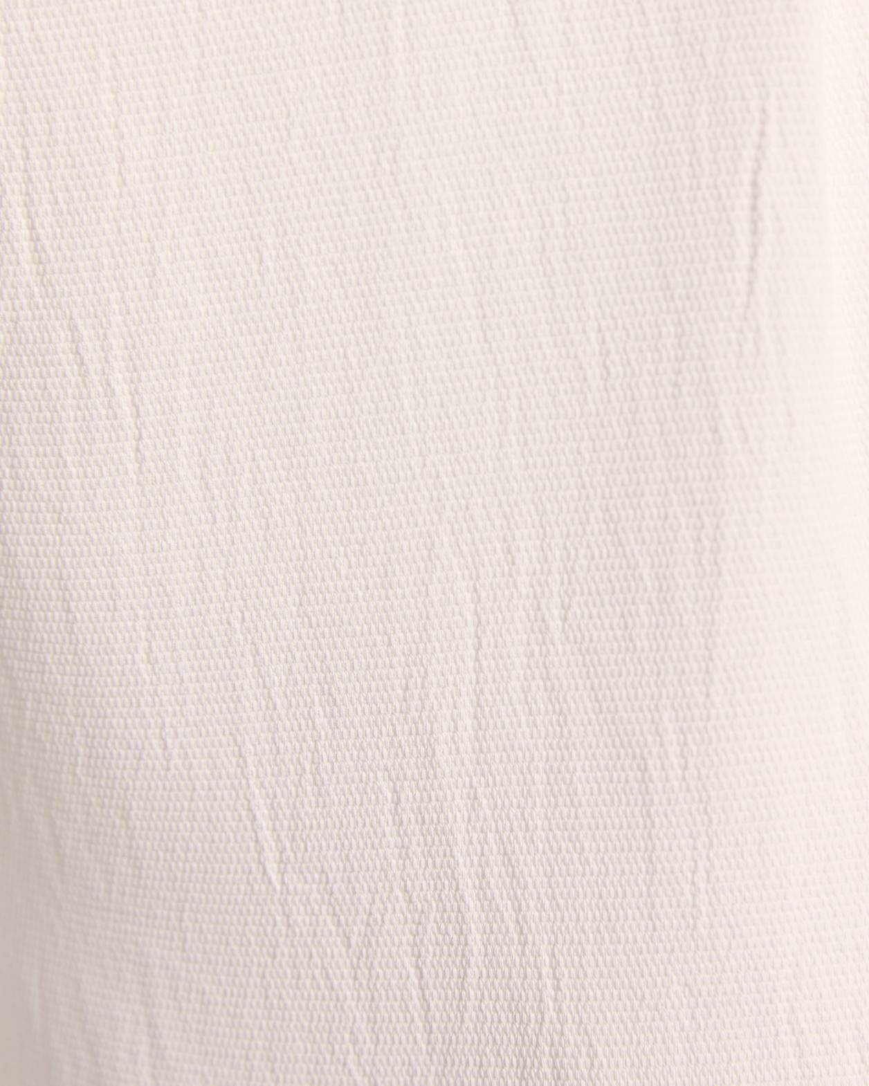 Dharma Crew Neck Jacket in ALABASTER