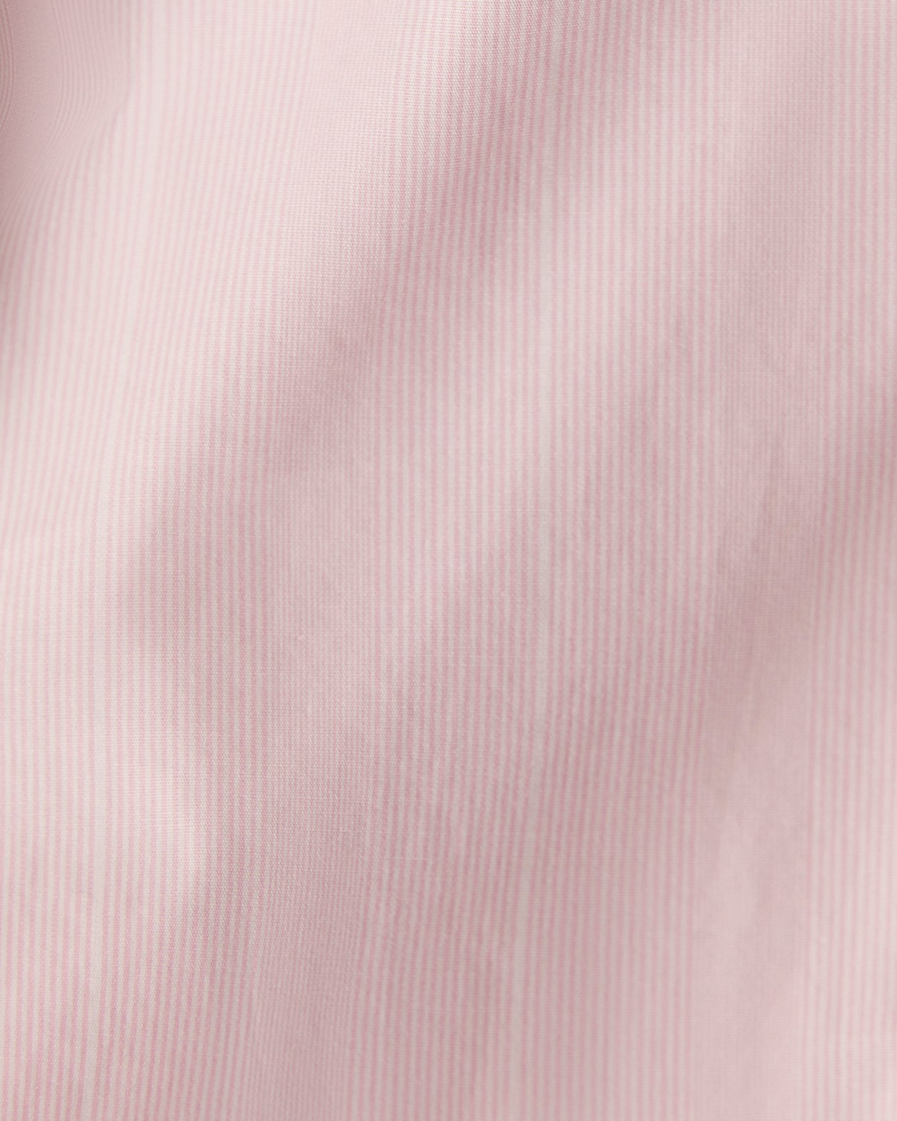 Penny Striped Cropped Cotton Shirt in SOFT PINK