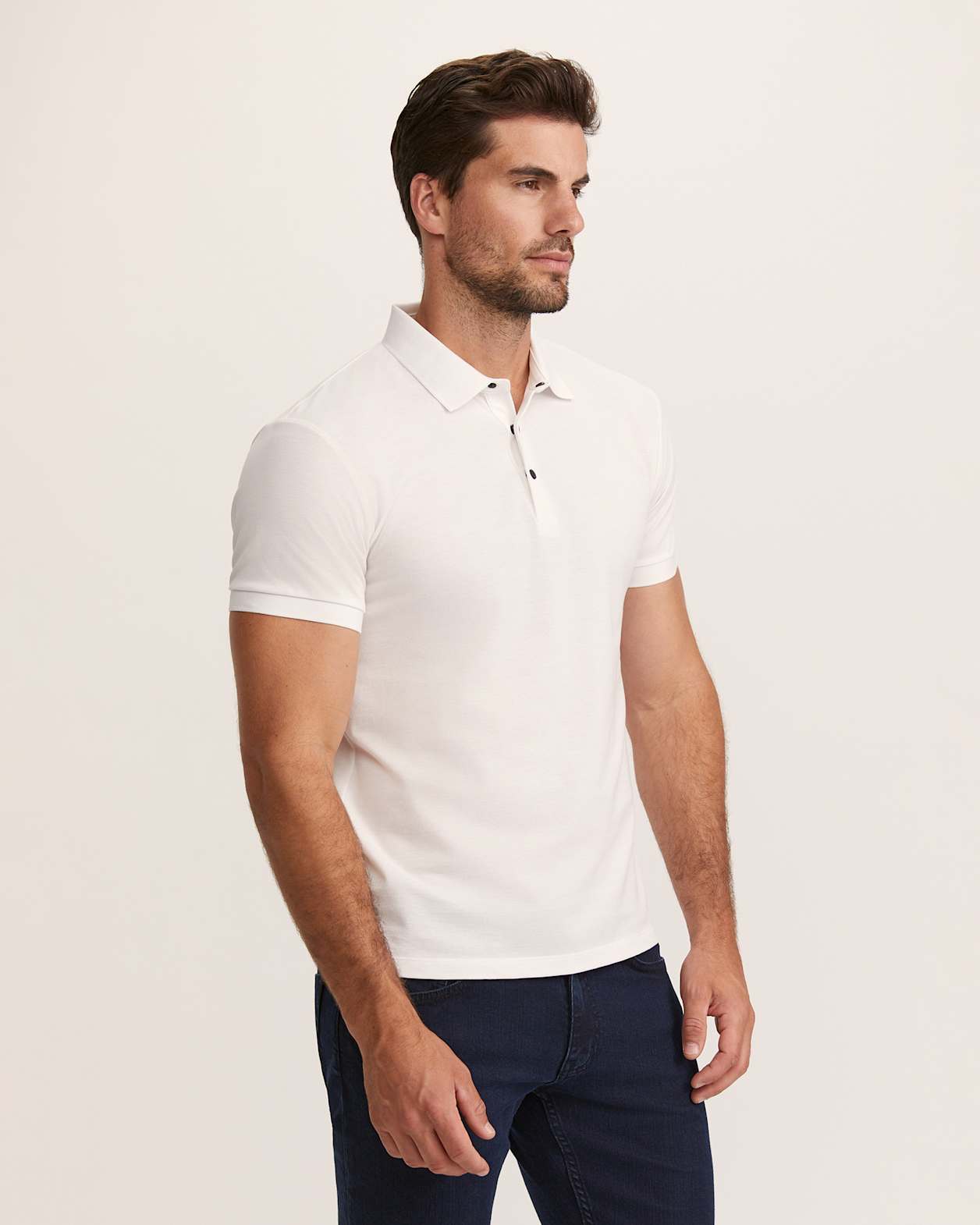 Andy Polo in WHITE