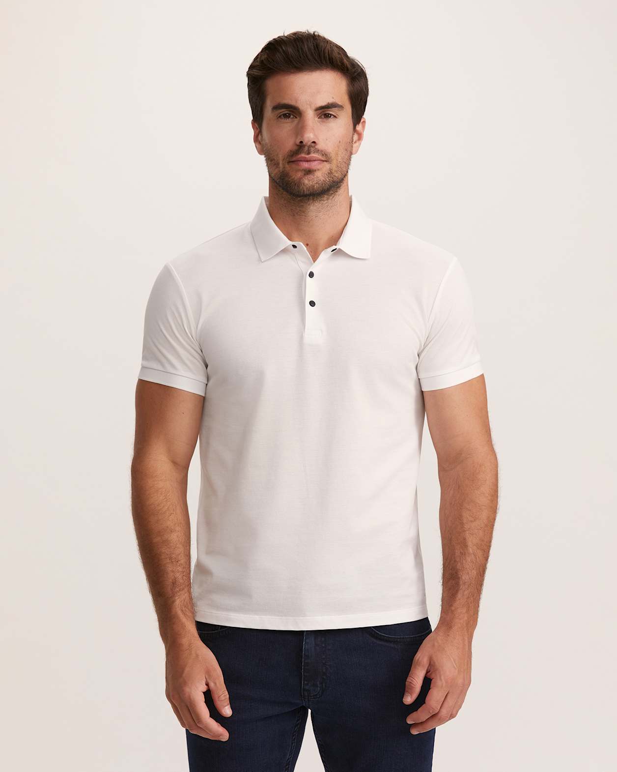 Andy Polo in WHITE