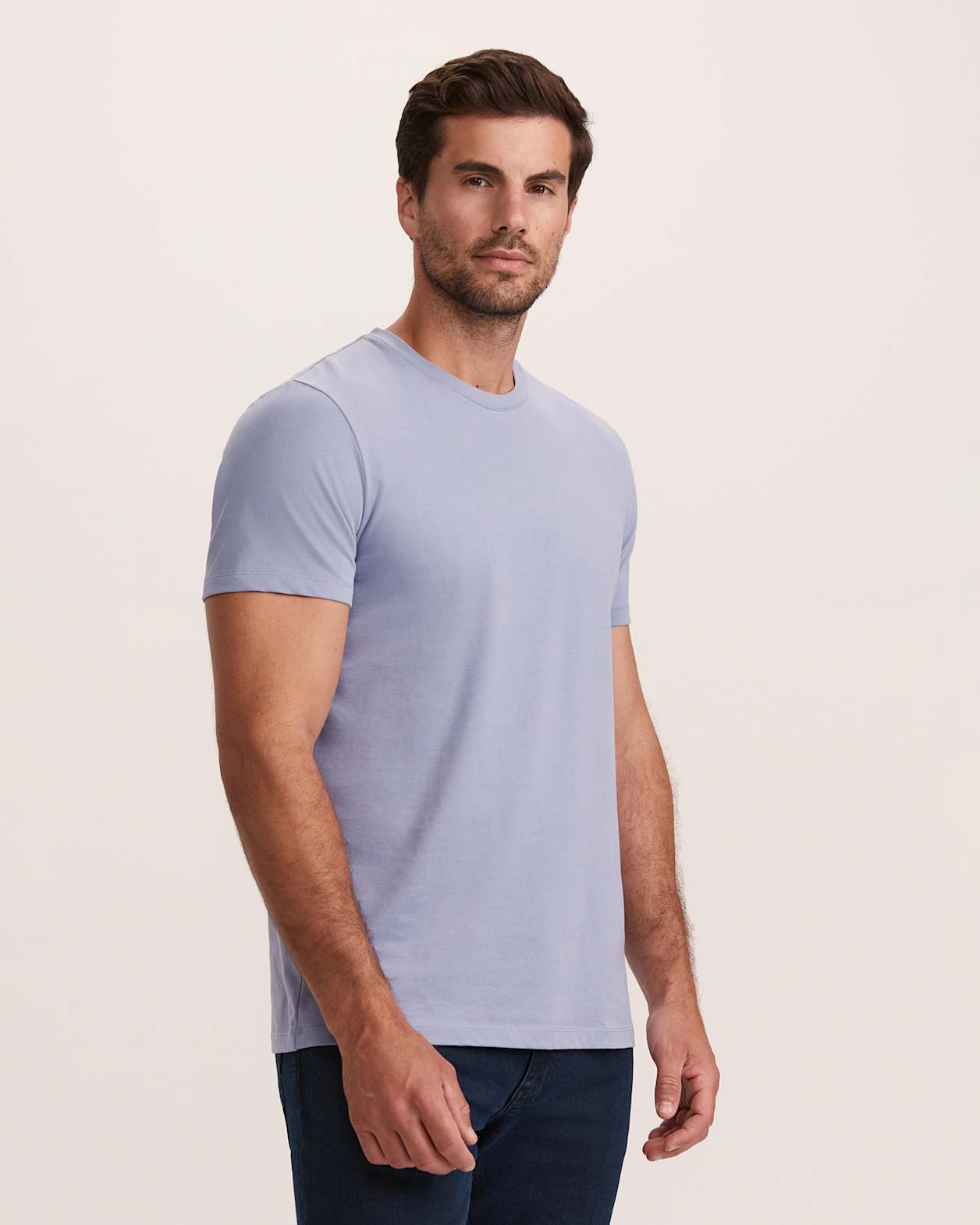 Super Soft Tee in RIVIERA
