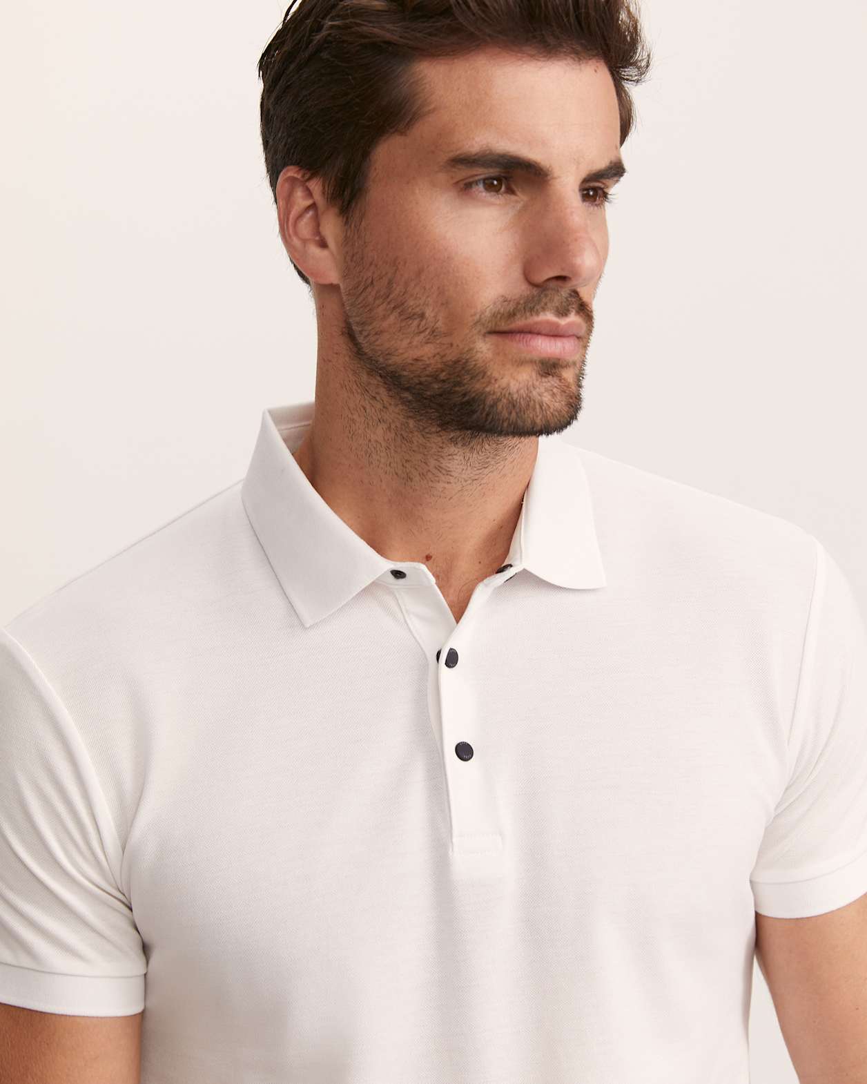 Andy Polo in WHITE