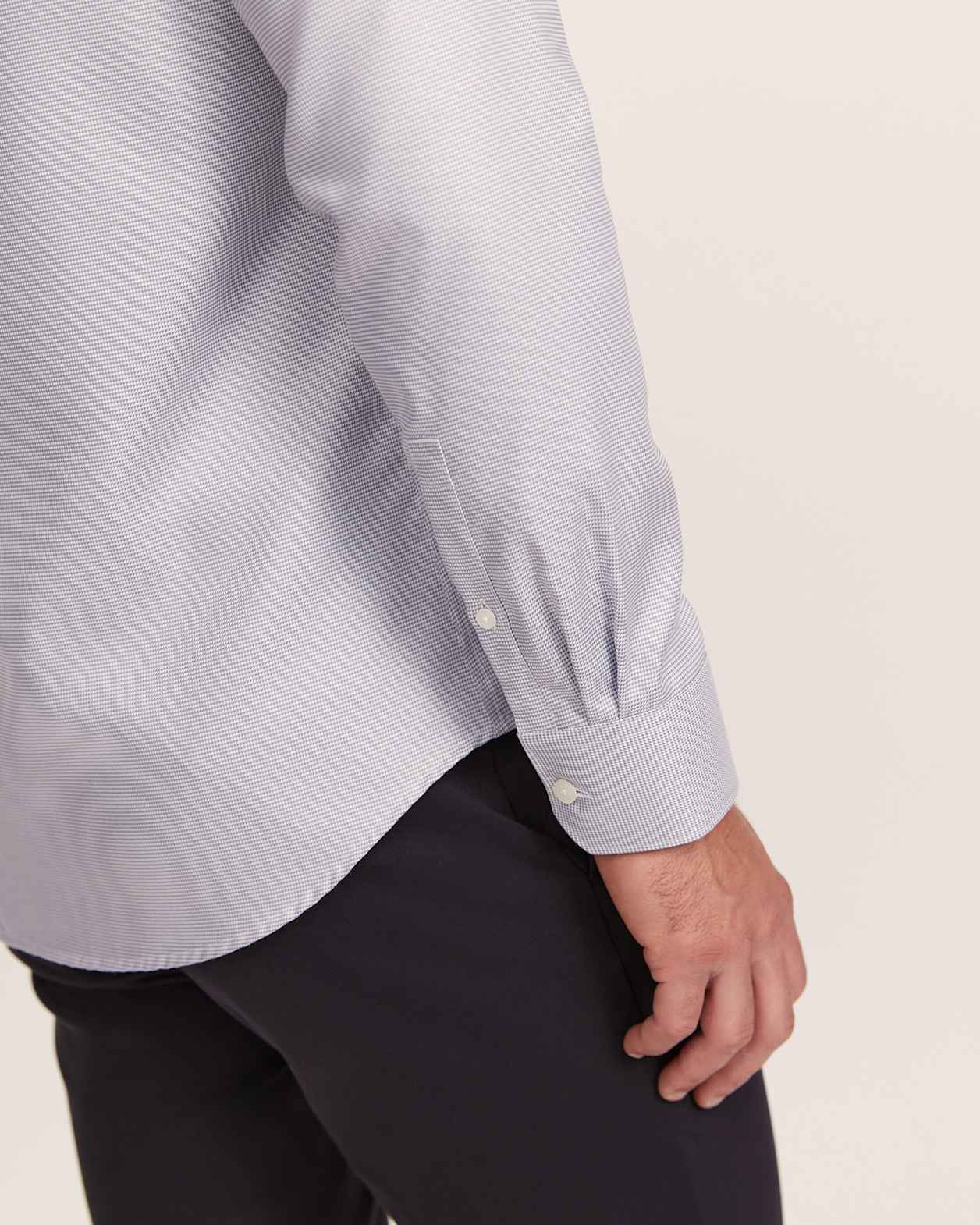Nixon Long Sleeve Slim Easy Care Shirt in RIVIERA