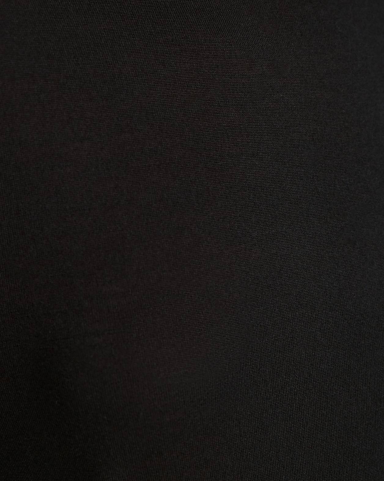 Franka Wool Crew Knit in BLACK