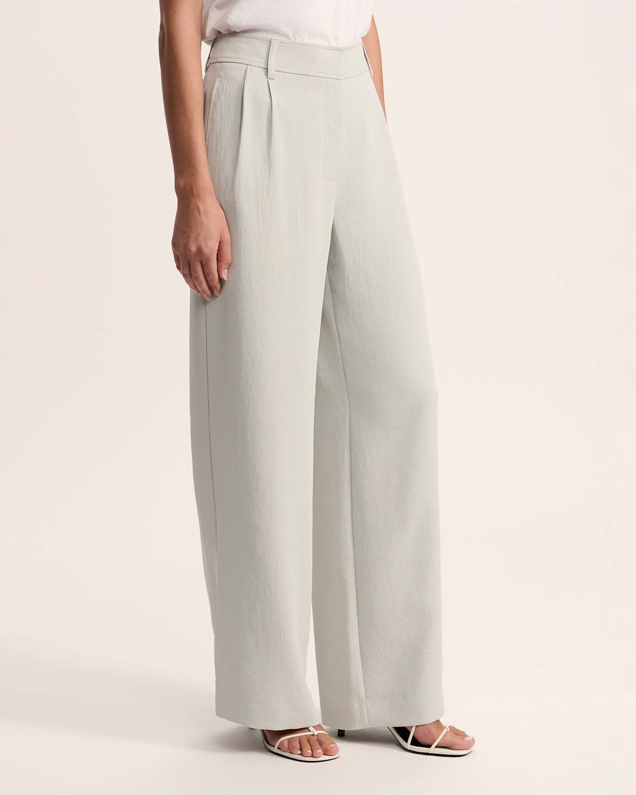 Dharma Tailored Wide Leg Pant in MINT