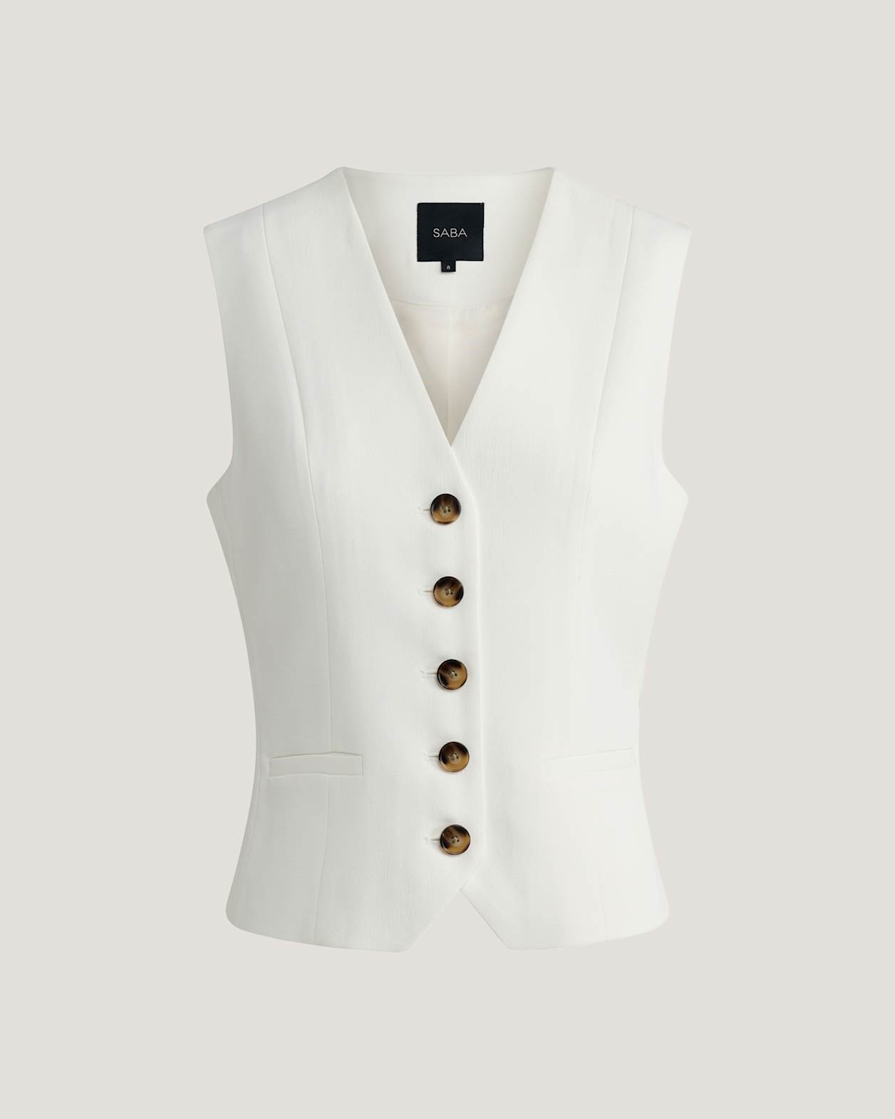 Dharma Vest in ALABASTER