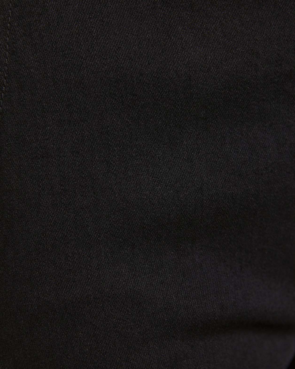 Ava Cropped Wide Leg Jean in BLACK