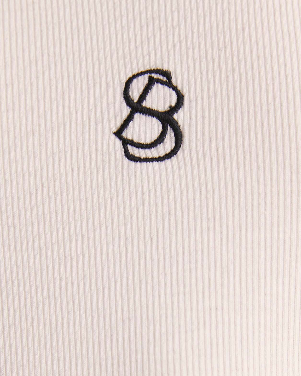Sasha Logo Scoop Tank in WHITE