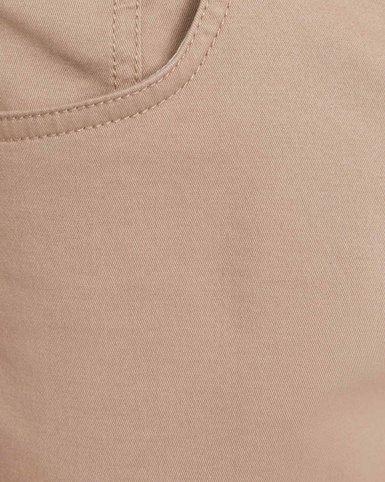 James Brushed Cotton 5 Pocket Pant in BEIGE