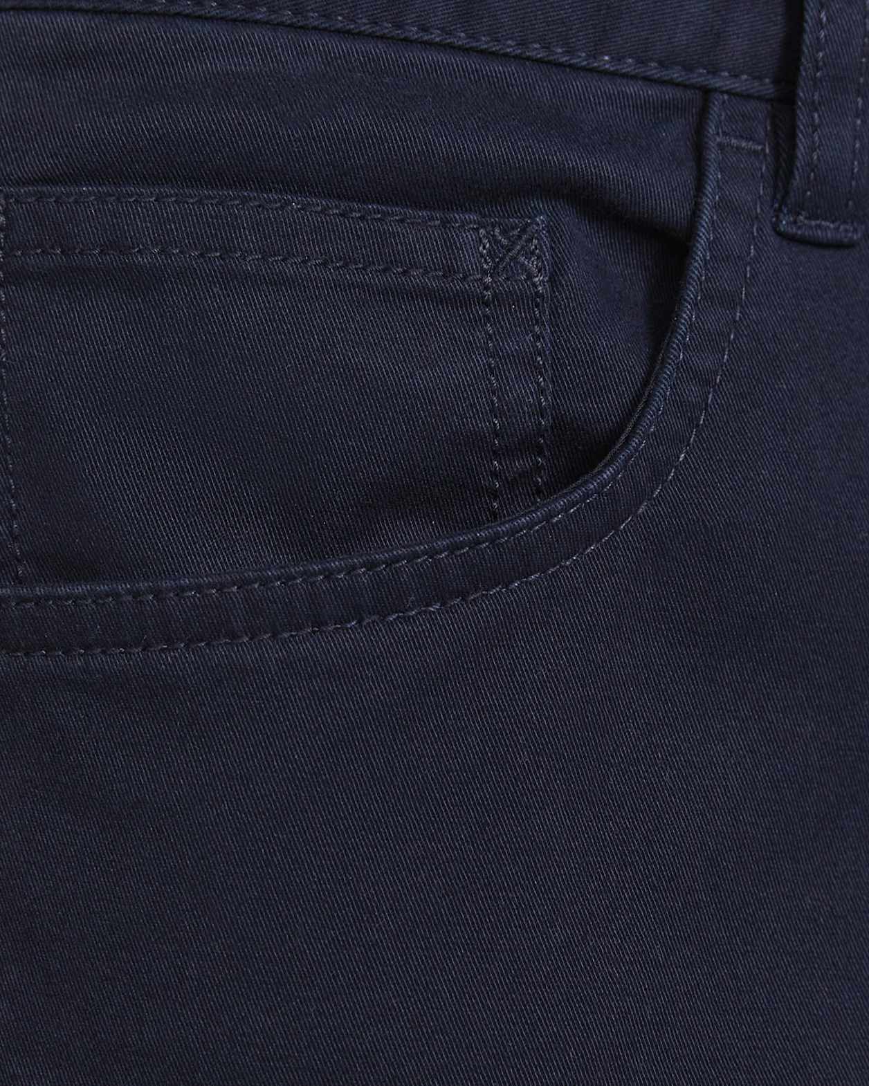 James Brushed Cotton 5 Pocket Pant in NAVY
