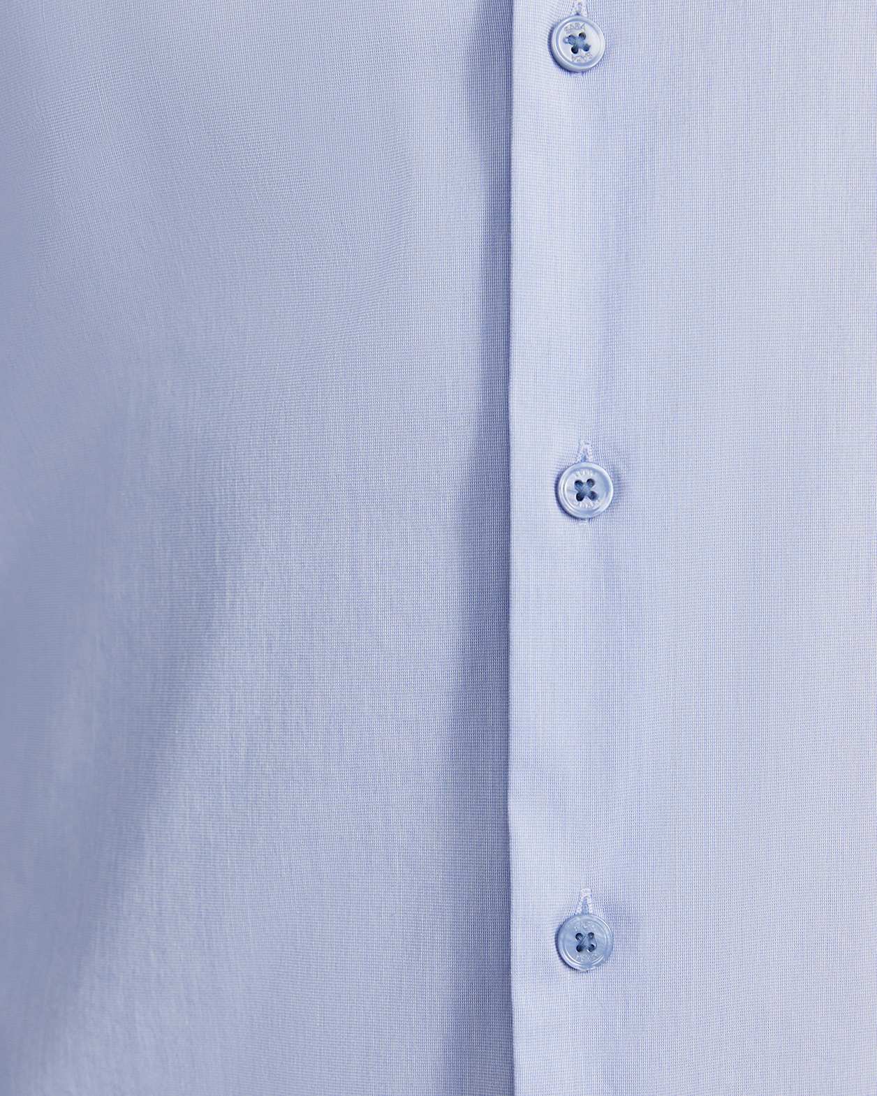 Flynn Long Sleeve Stretch Shirt in BLUE/WHITE