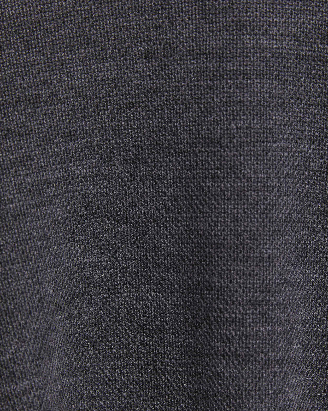Samuel Wool Blend Crew Knit in CHARCOAL