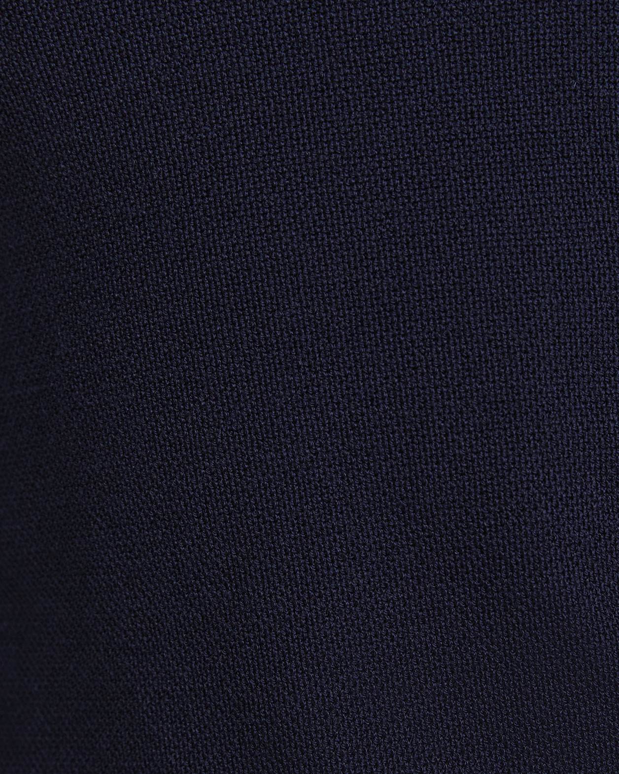 Samuel Wool Blend Crew Knit in NAVY