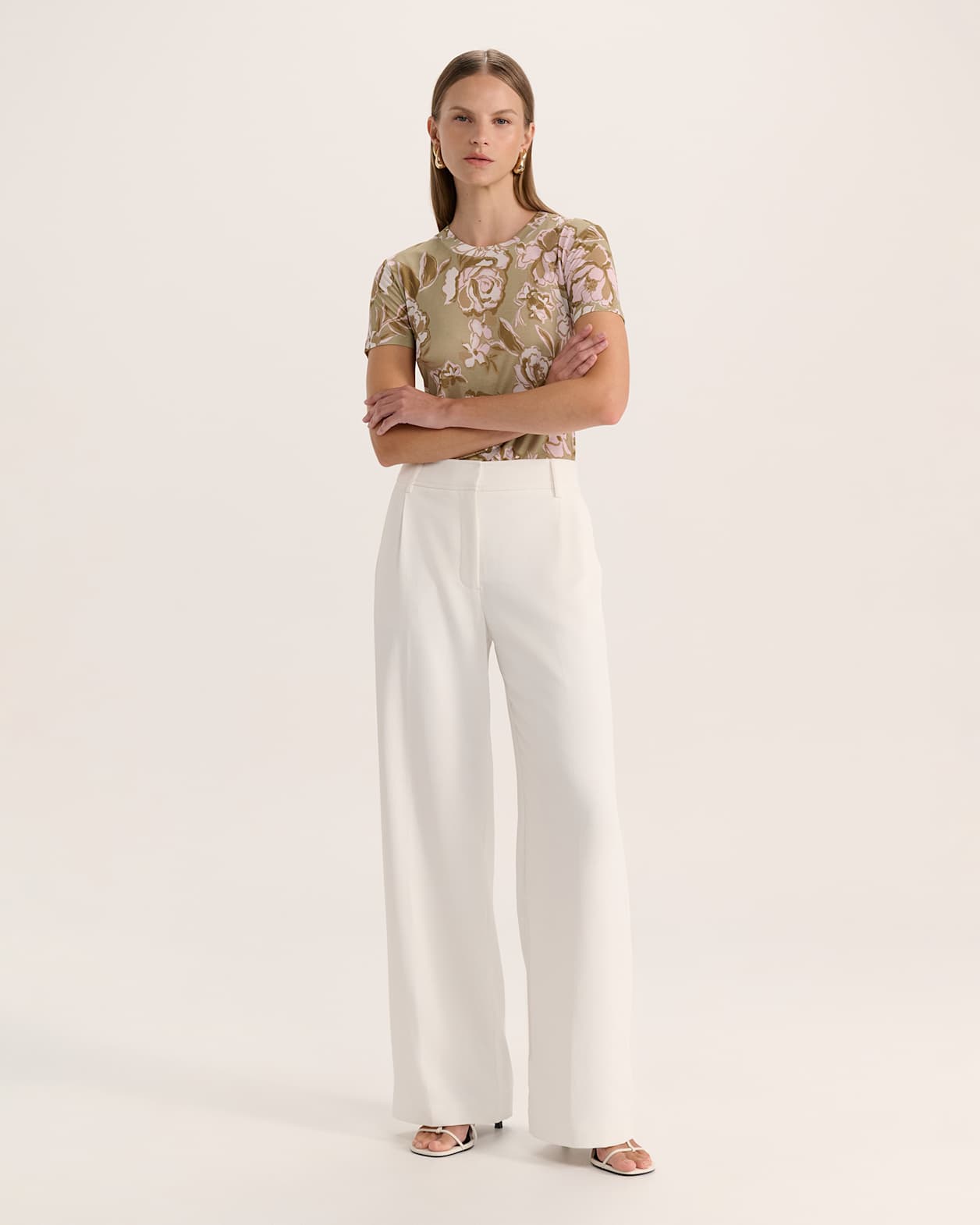 Fiorri Aida Short Sleeve Tee in MULTI