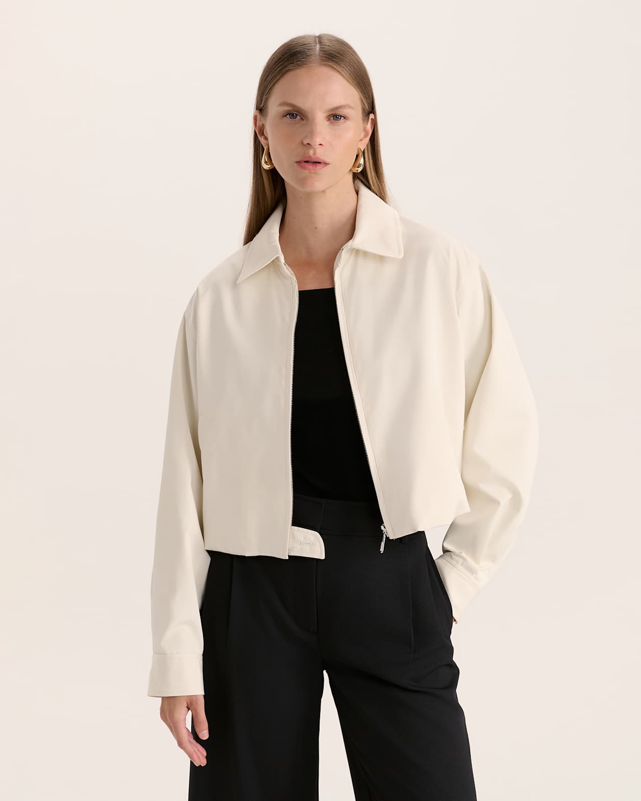 Audra Windbreaker in IVORY
