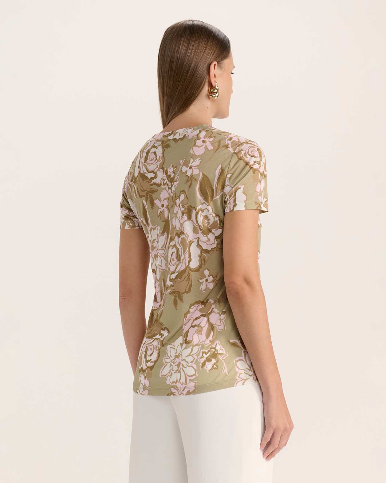 Fiorri Aida Short Sleeve Tee in MULTI