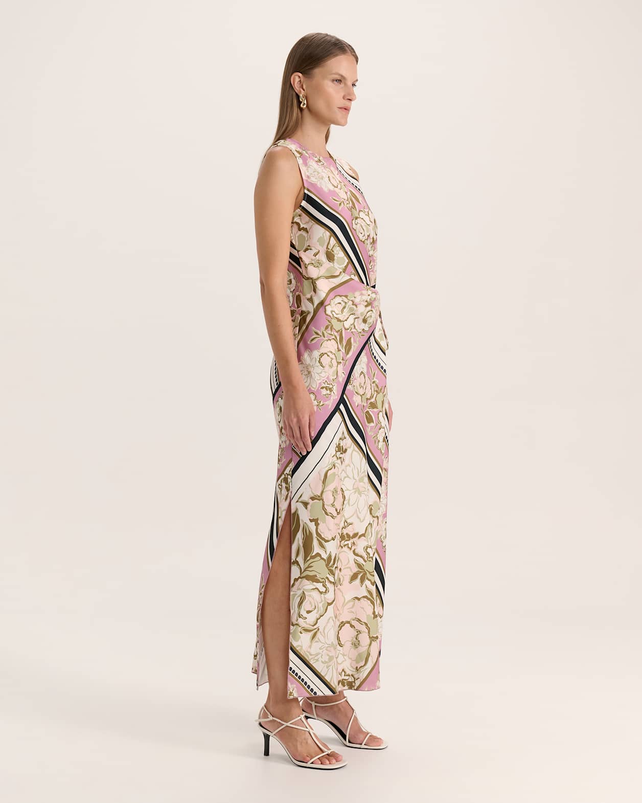 Gardenia Wrap Dress in MULTI