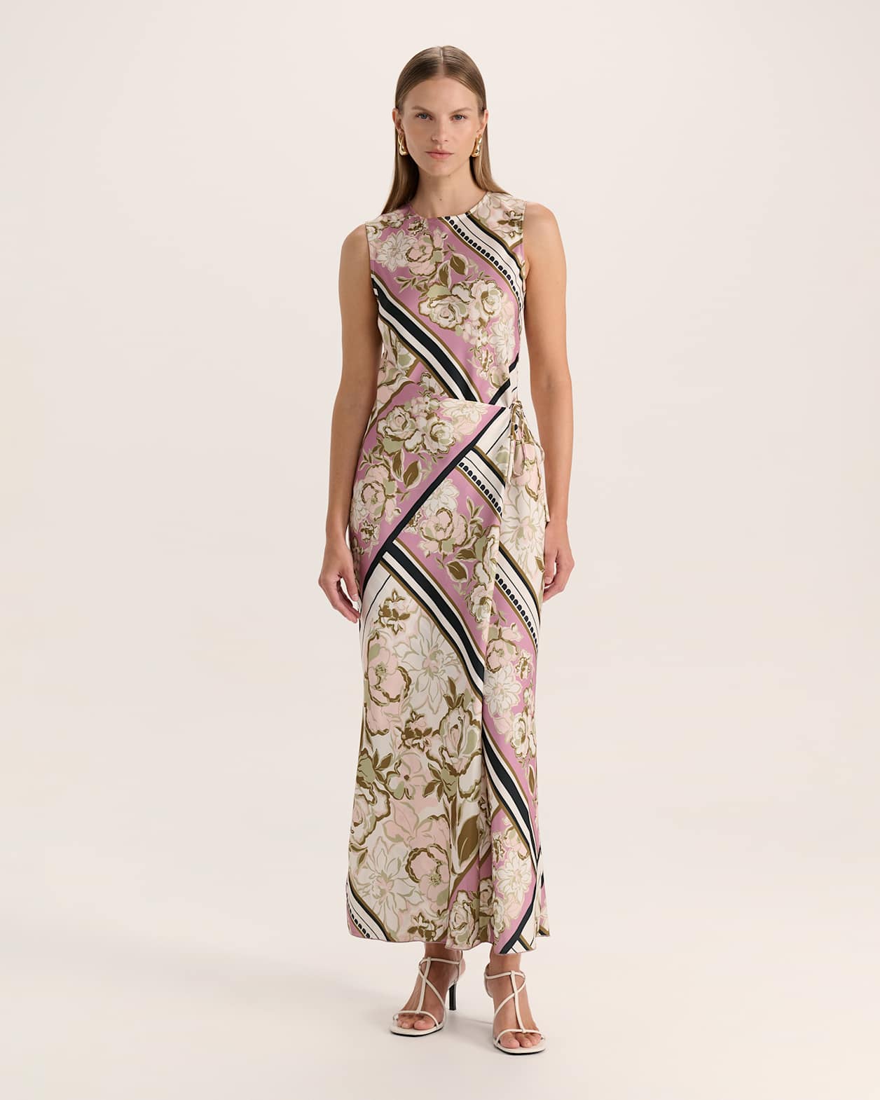 Gardenia Wrap Dress in MULTI