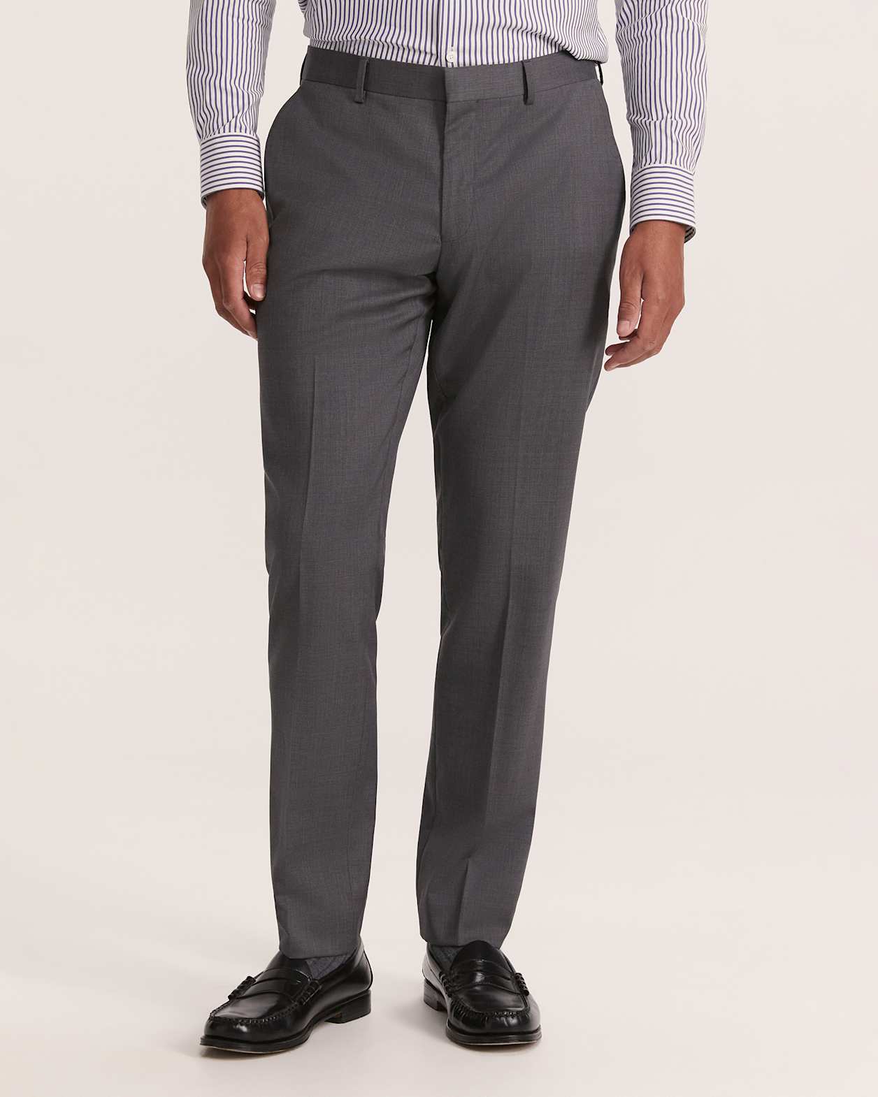 Sorkin Wool Suit Pant in GREY
