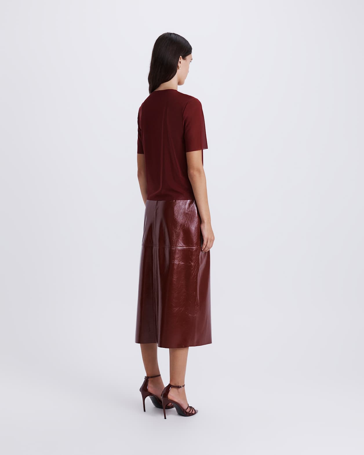 Mackenzie Short Sleeve Tee in BERRY